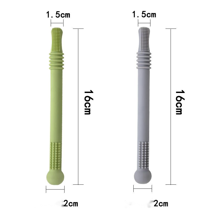 Soft Silicone Teething Tube for Happy Baby Chews