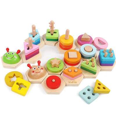 Engaging Shape Stacking Toy for Curious Little Minds