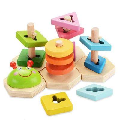 Engaging Shape Stacking Toy for Curious Little Minds