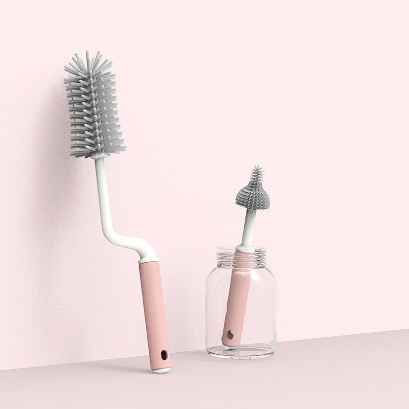 360° Rotating Baby Bottle Brush – Clean Every Corner!