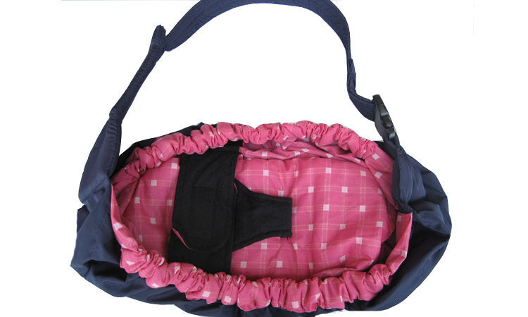 Comfy Newborn Baby Carrier & Hands-Free Feeding Bag