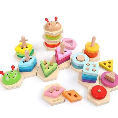 Engaging Shape Stacking Toy for Curious Little Minds