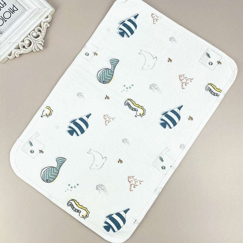 Waterproof Baby Stroller Diaper Gauze Pad – Cozy & Clean