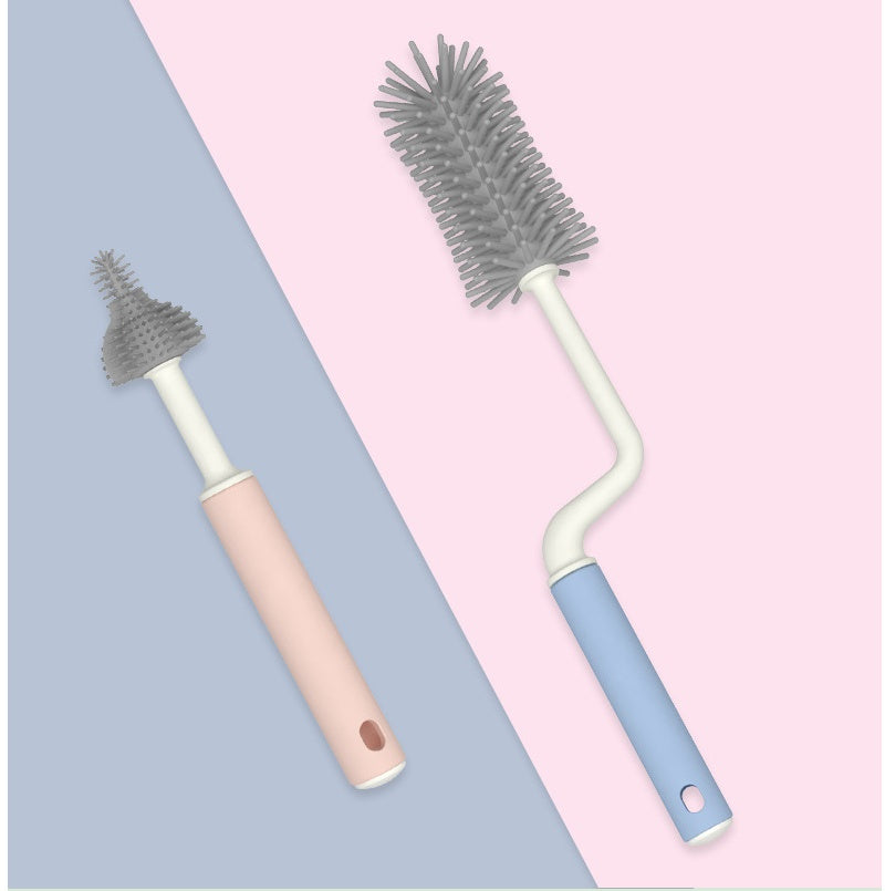 360° Rotating Baby Bottle Brush – Clean Every Corner!