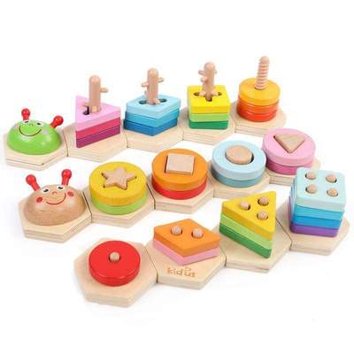 Engaging Shape Stacking Toy for Curious Little Minds