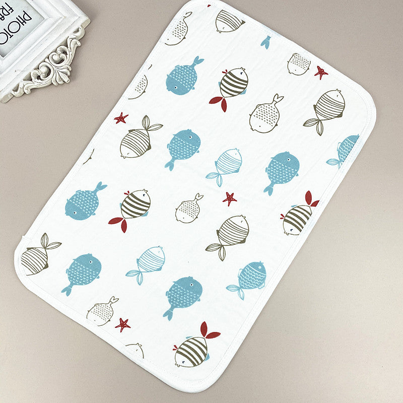 Waterproof Baby Stroller Diaper Gauze Pad – Cozy & Clean