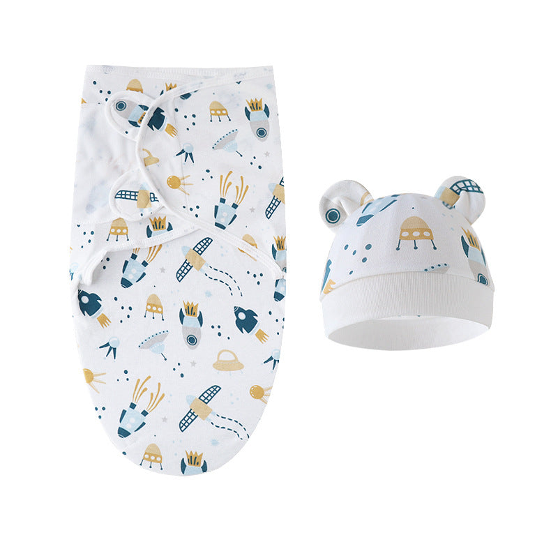 Soft Newborn Swaddling Quilt for Calm, Snuggly Sleep