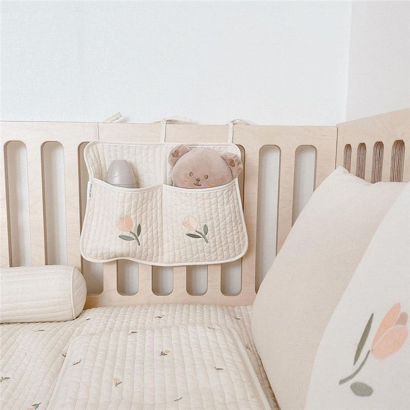 Keep Baby Essentials Handy – Bedside Storage Bag