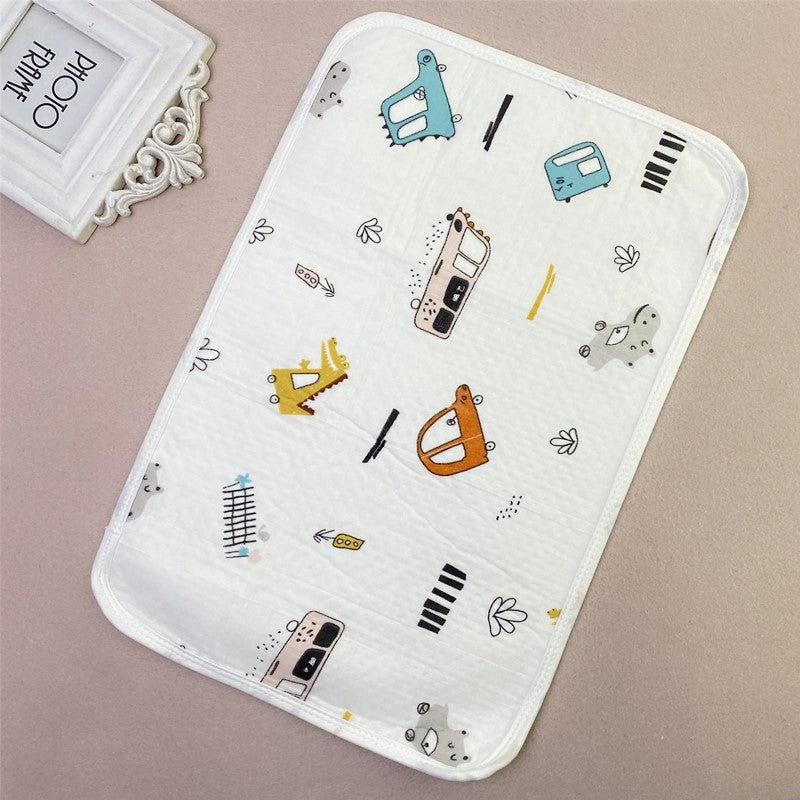 Waterproof Baby Stroller Diaper Gauze Pad – Cozy & Clean