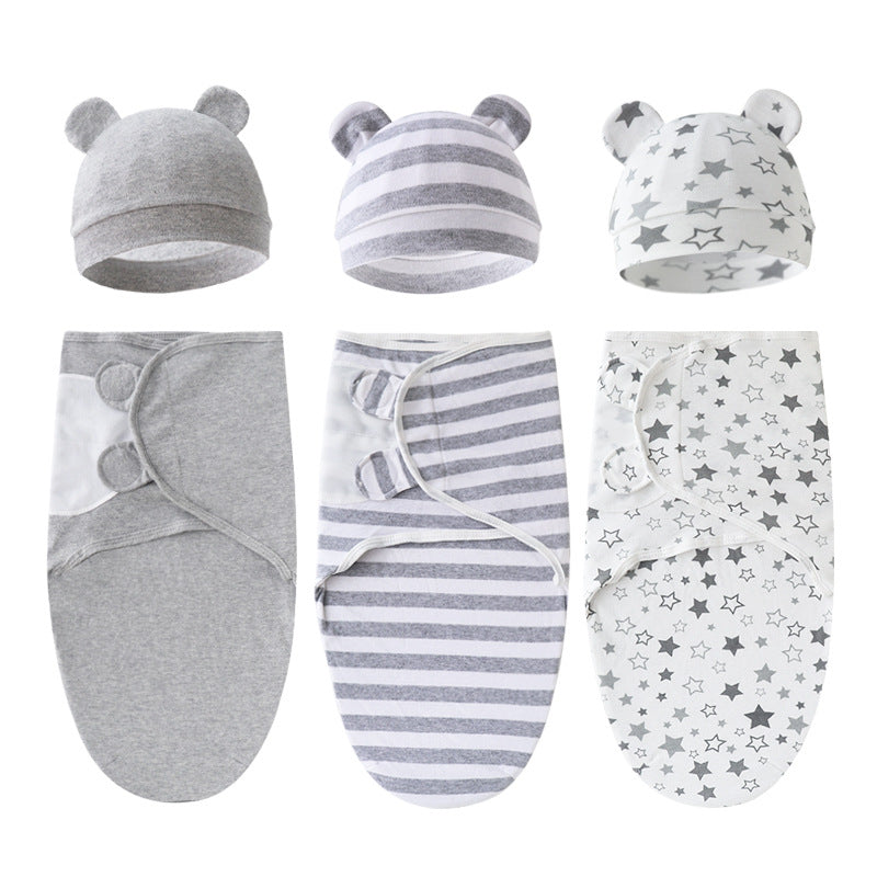 Soft Newborn Swaddling Quilt for Calm, Snuggly Sleep