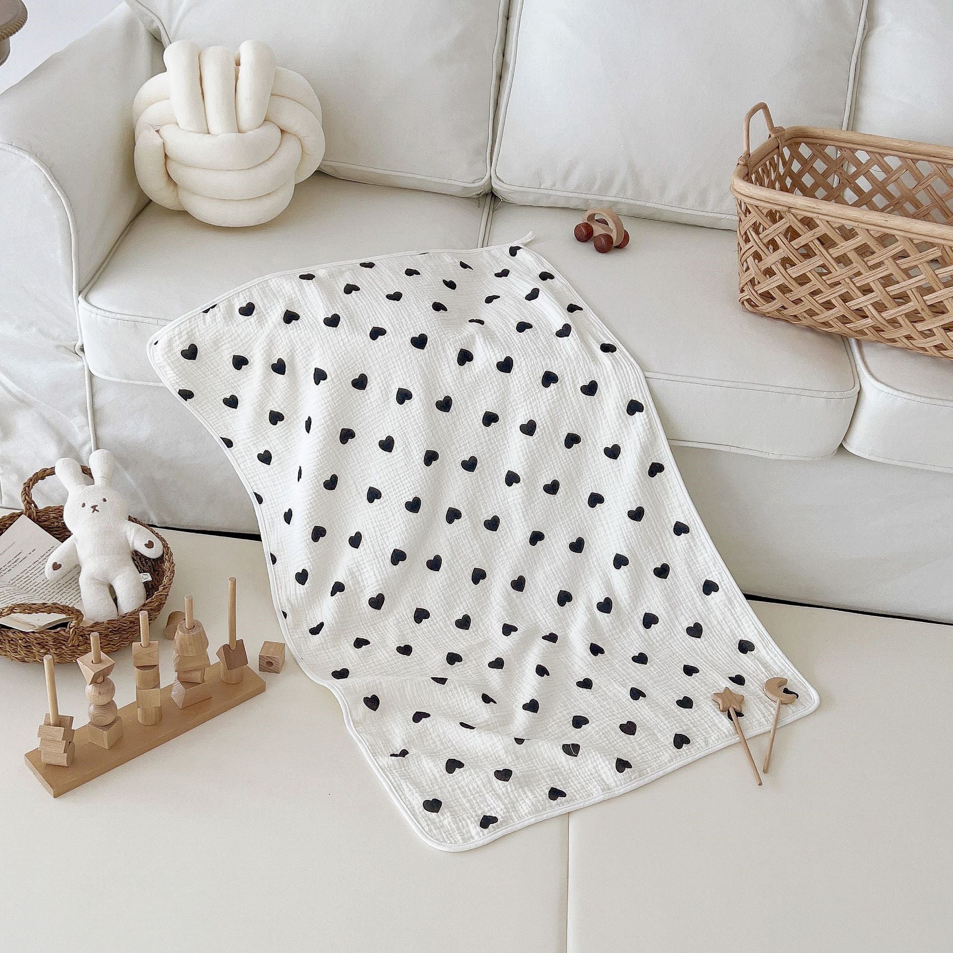 Baby Pure Cotton Ultra-Soft Bath Towel for Happy Little Ones