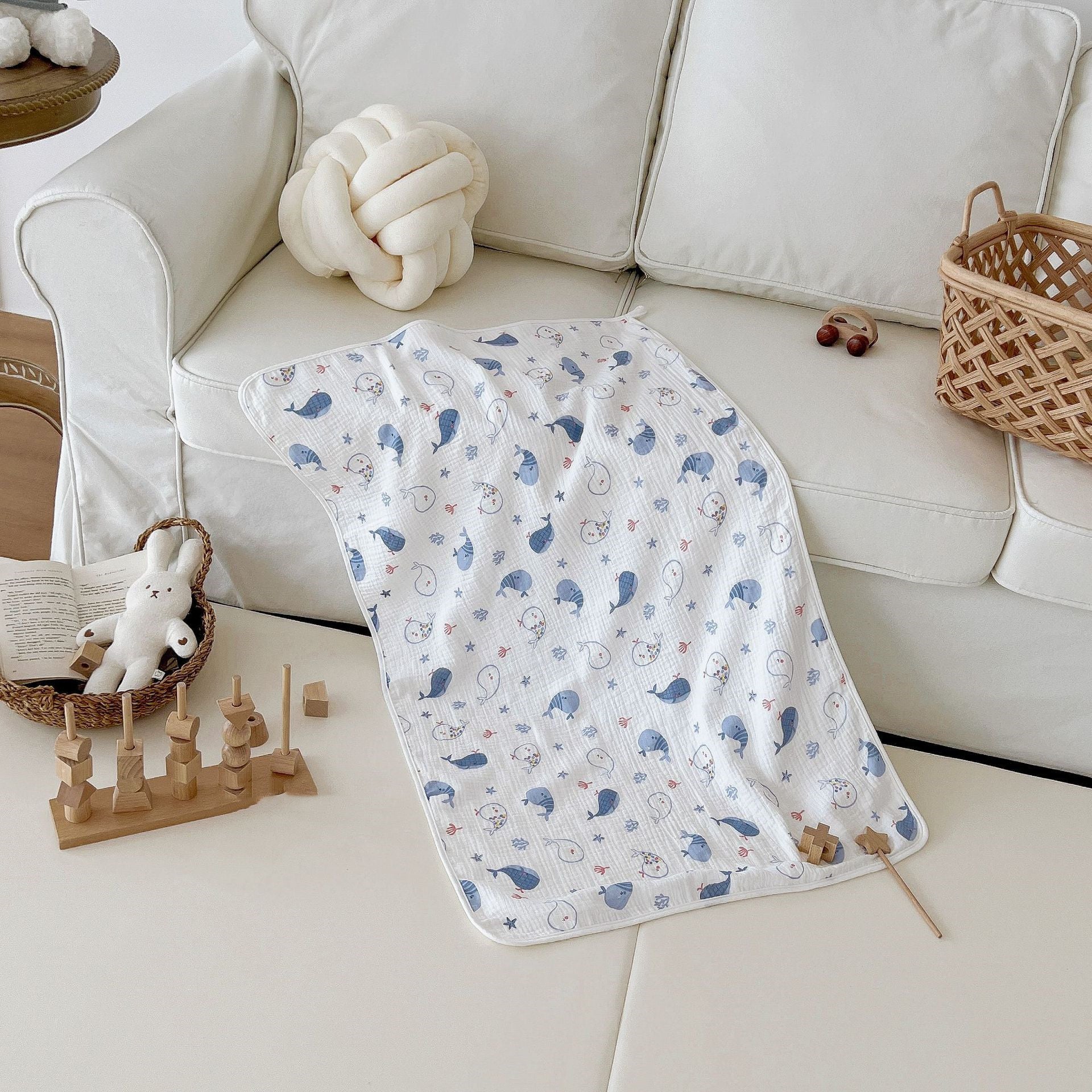 Baby Pure Cotton Ultra-Soft Bath Towel for Happy Little Ones